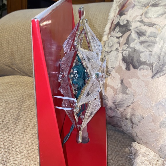 🌟NWT Holiday Time Light Up Star Tree Topper - Picture 10 of 11